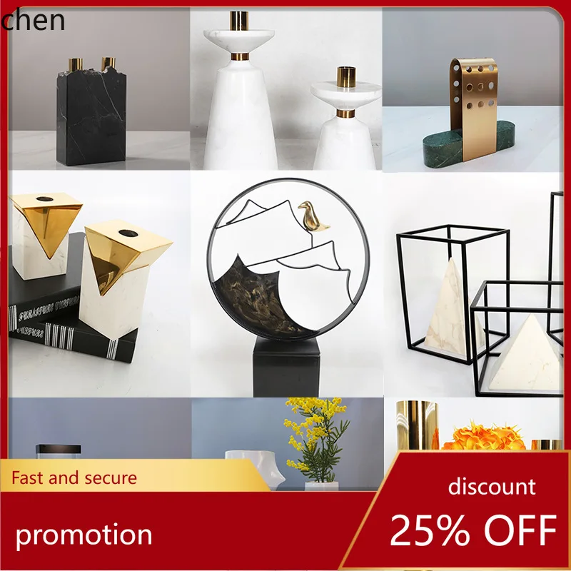 

HT Living Room Decorations Desktop Ornaments High-End Art Decoration Modern Home Abstract High-Grade Sculptures