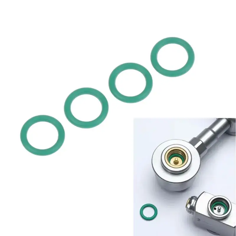 

^[HS] 4Pcs OR-4P Sealing Rings Silicone Gas Adapter Connector O-Rings For Camping Hiking Outdoor Gas Stove Accessories