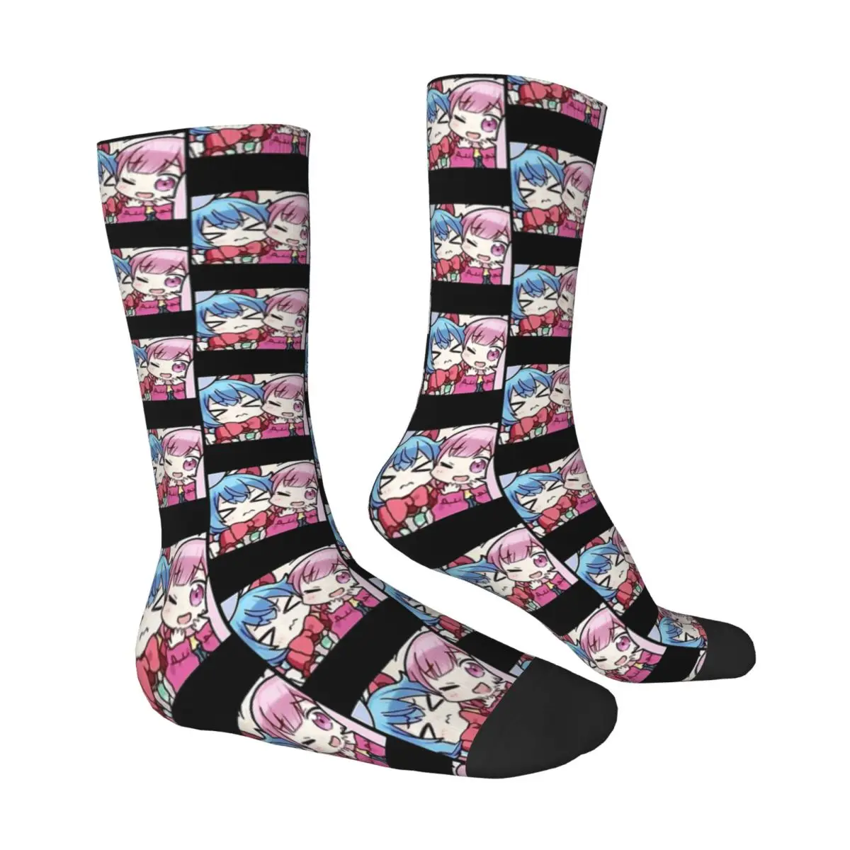 Project Sekai Emu Otori Emu And Miku Men Women Socks Cycling Novelty Spring Summer Autumn Winter Stockings Gift