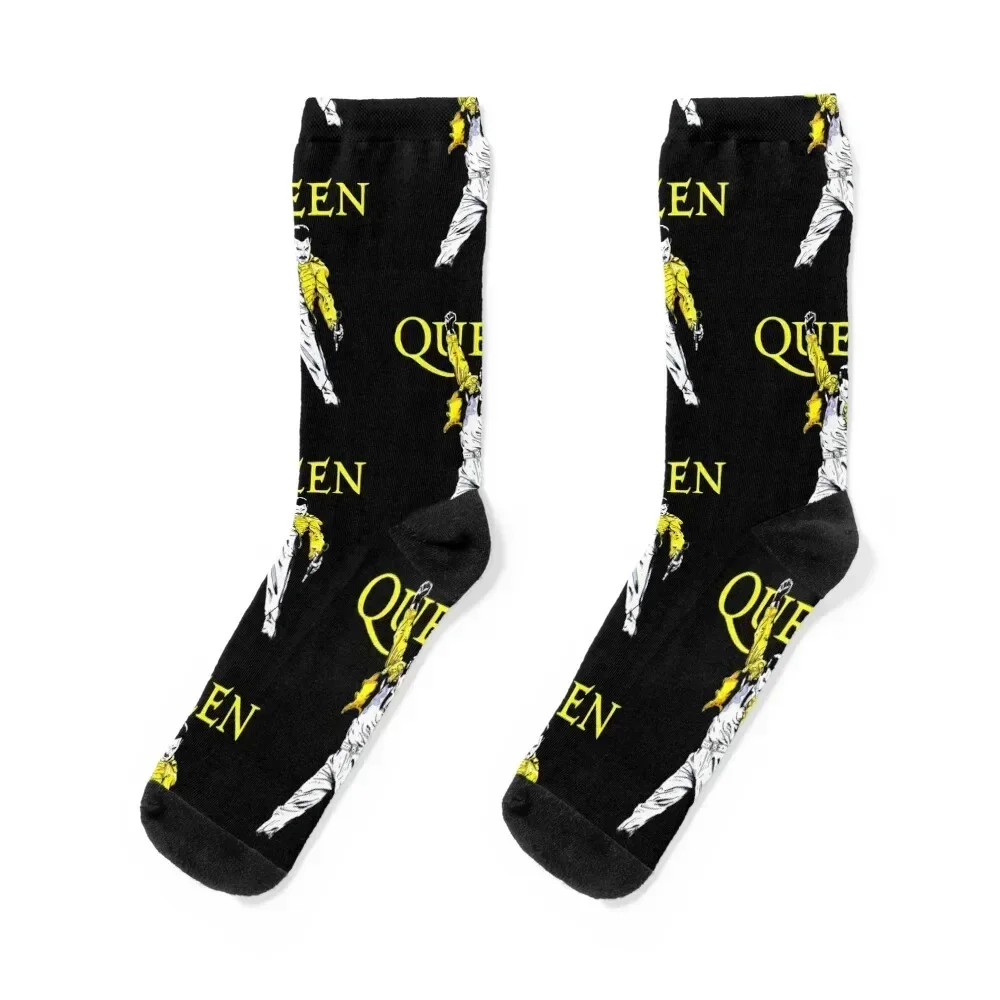 Killer Queen freddie mercury Socks hockey Thermal man winter Socks Women's Men's