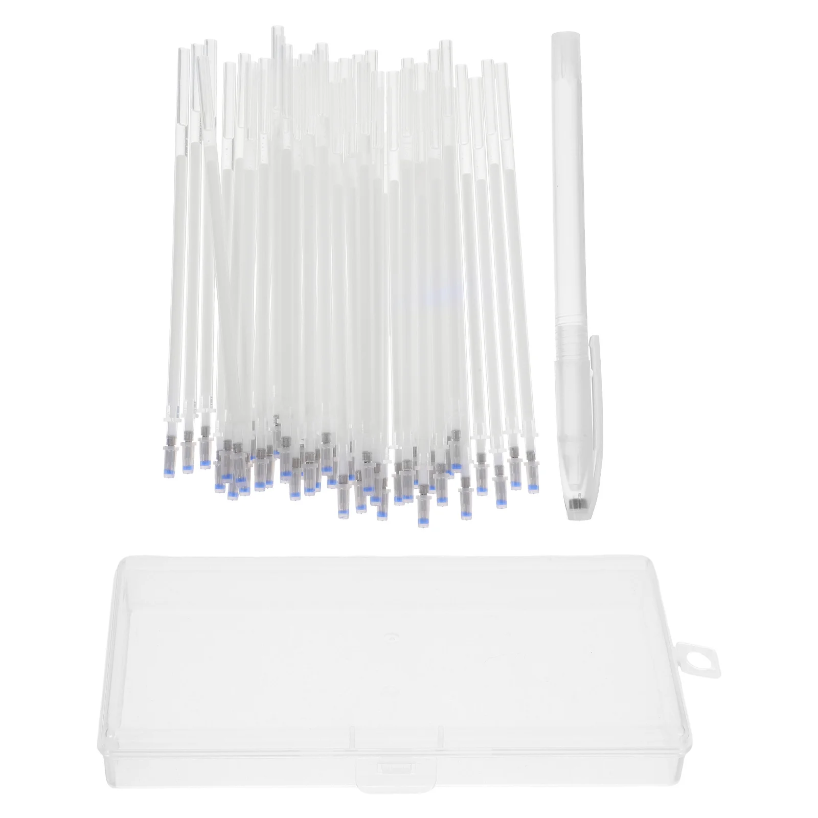 1 комплект, высокотемпературная исчезающая ручка, 1 мм, белые чернила, маркер для ткани, шитье, квилтинг, вышивка, термостираемые инструменты для портной маркировки