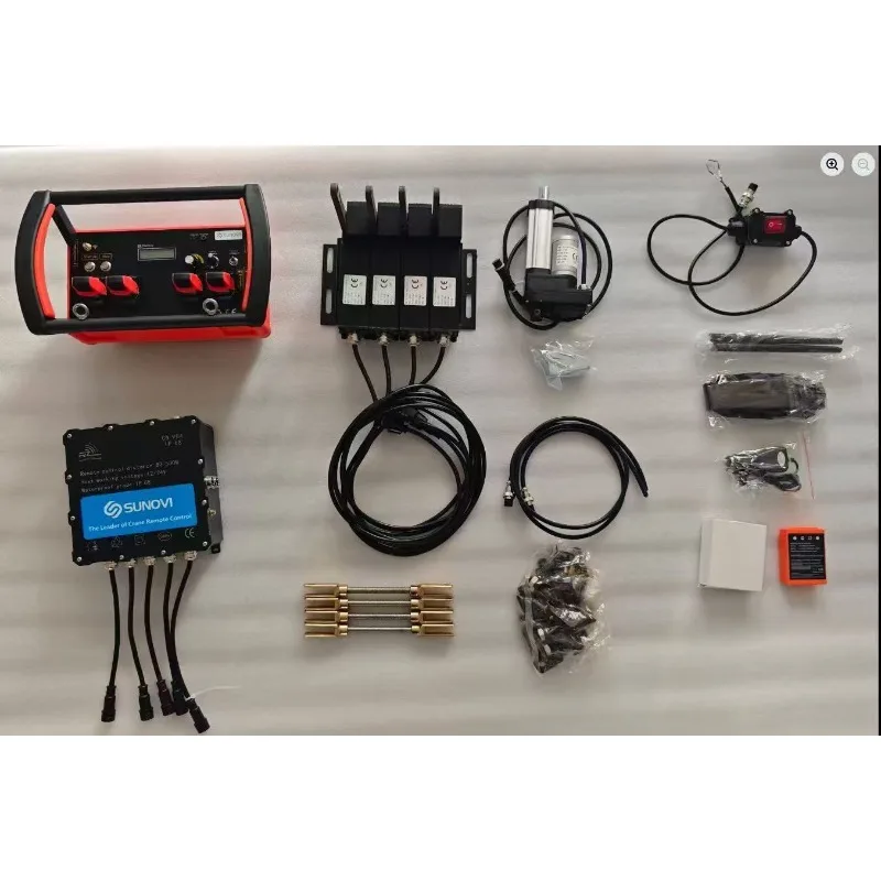 

telescopic motor crane wireless remote control radio Truck Cranes