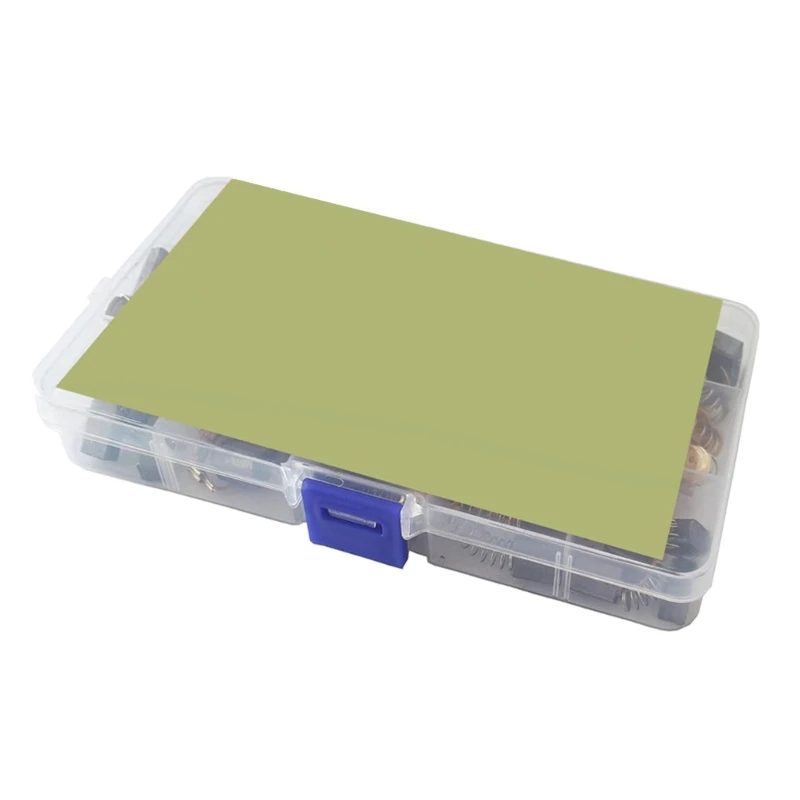 40 قطعة مجموعة فرش الكربون المحرك الكهربائي لإصلاح وصيانة أداة السلطة انخفاض الشحن