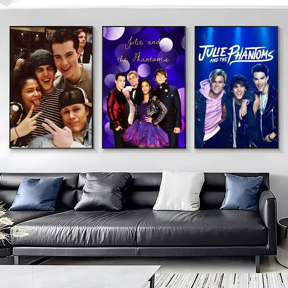 ملصق فني جيد للفيلم J-Julee and the Phantoms قماش عالي الدقة ورق طباعة جمالي متقدم جدار الفن لغرفة المعيشة ديكور المنزل #4