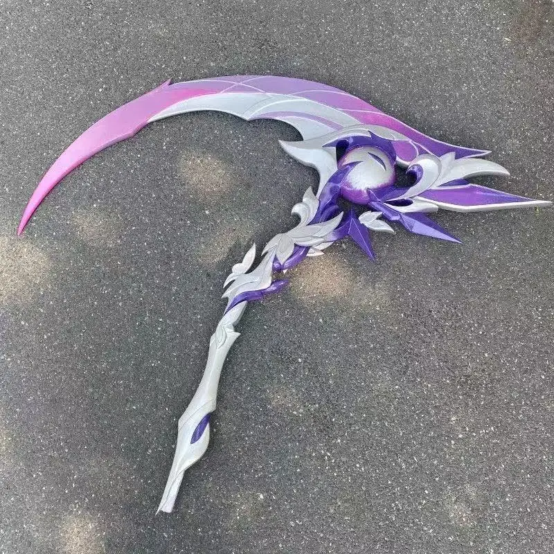 Castorice Sickle Weapons 게임 Honkai: 스타 레일 코스프레 낫 소품 할로윈 크리스마스 파티 의상 액세서리
