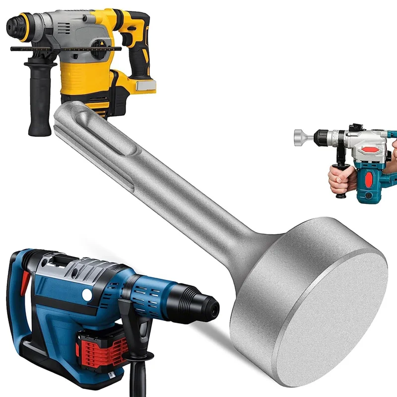 SDS-Plus T Post Ground Rod Driver, wiertło do wierteł Trwały konwerter prętów udarowo-obrotowych do prętów uziemiających F