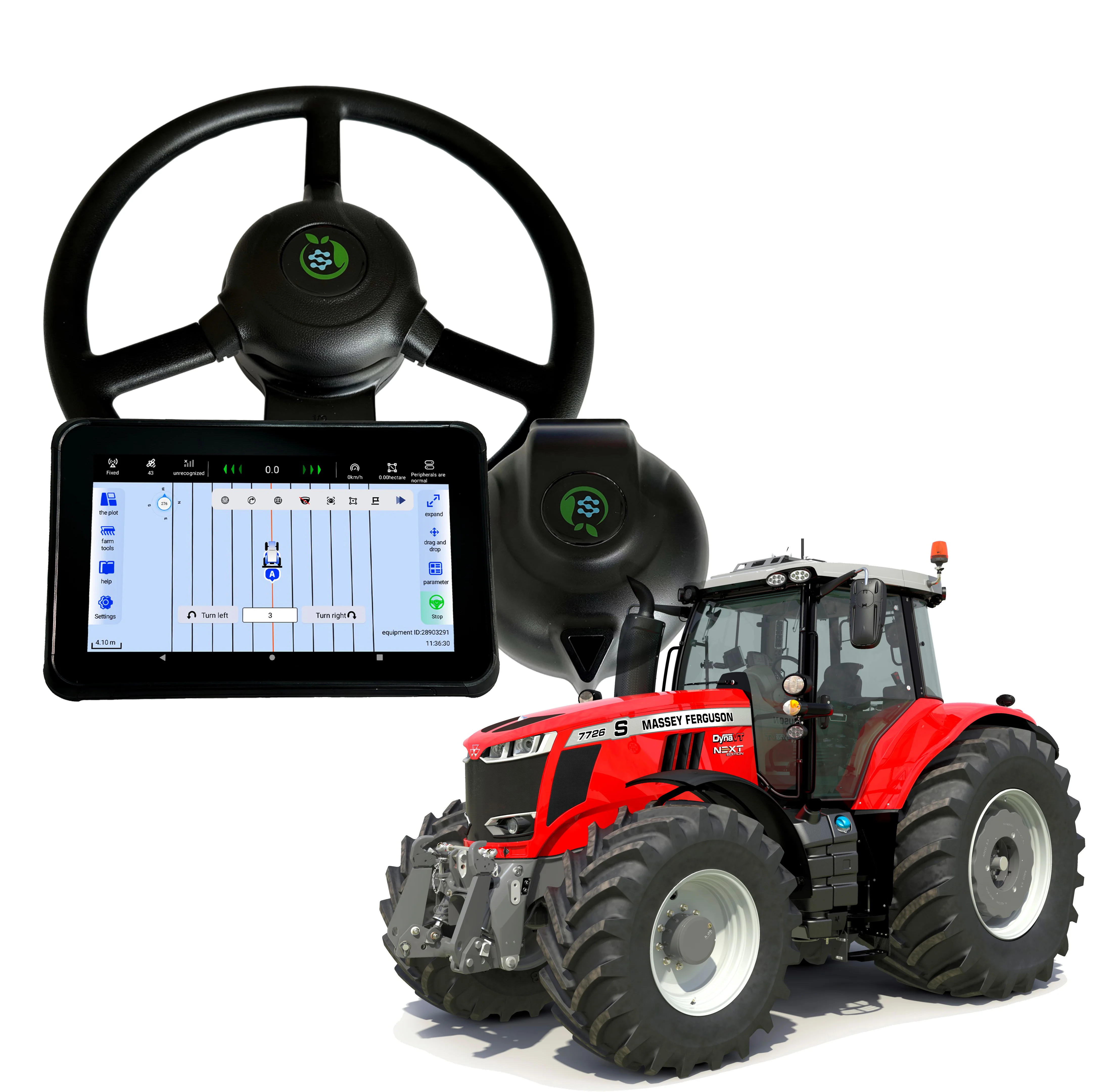 Factory direct sales GPS Tractor Guidance Driving System for Agriculture High Precision Automatic Navigation Driving System