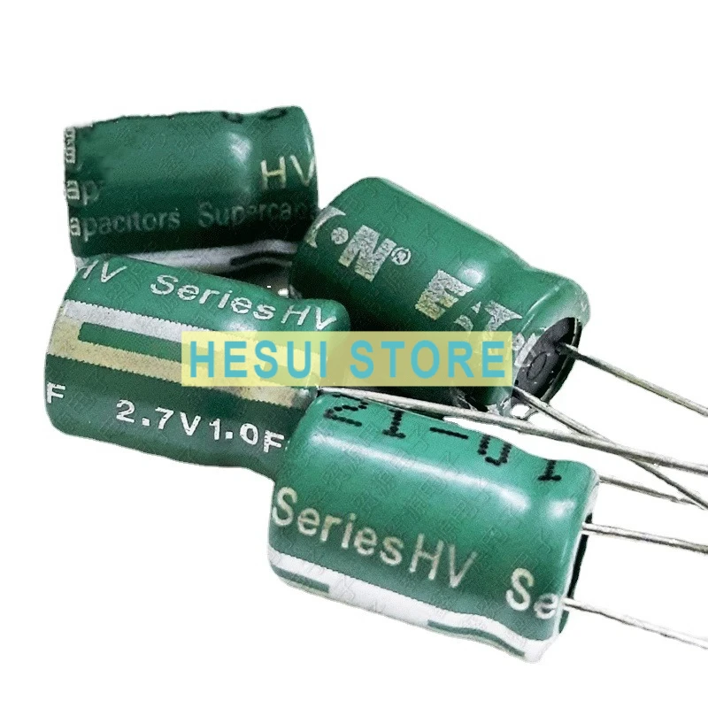 2PCS HV0810-2R7105-R 2.7V1.0F super farad capacitor