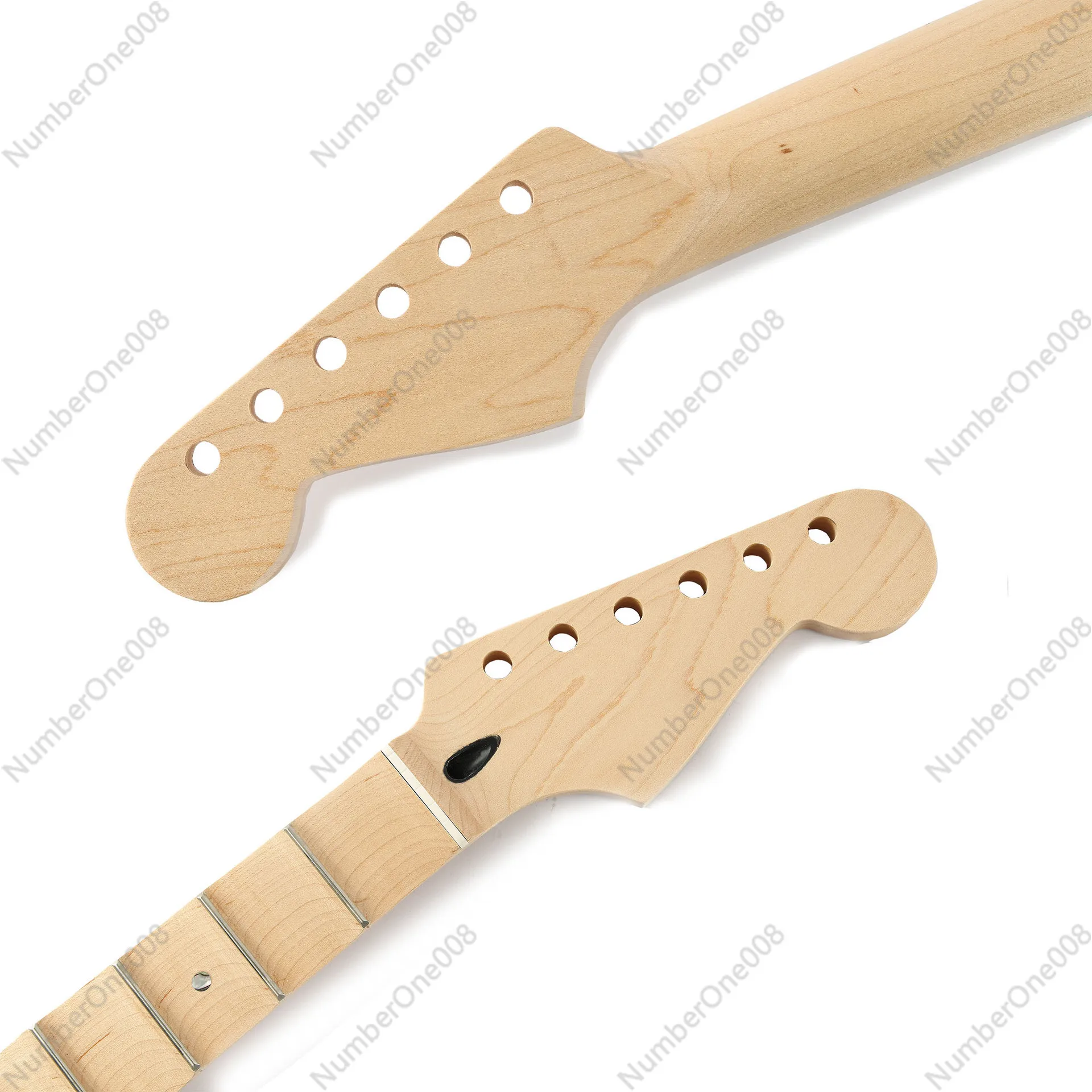 [Matte] 22 Frets Full-scalloped ST Electric Guitar Handle, Canadian Maple Neck, Wavy Fretboard