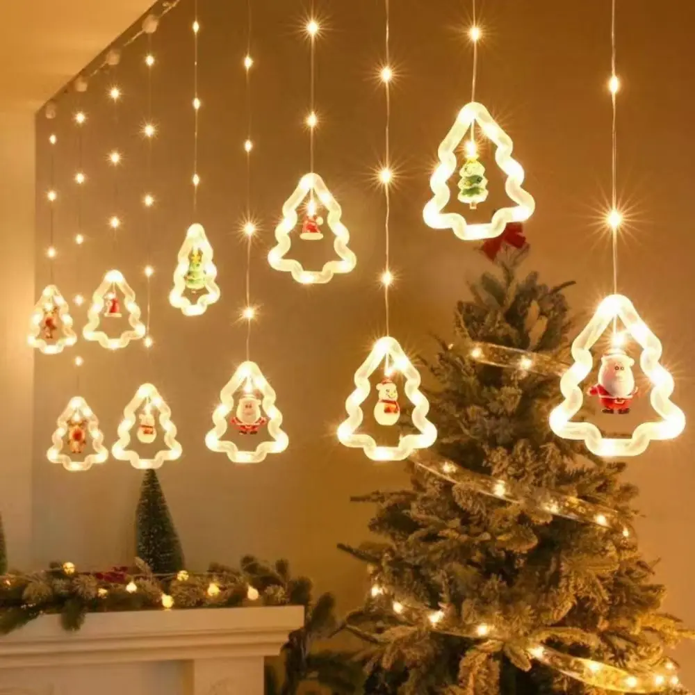 

USB Powered Christmas Star Light String Flexibily Dimmable Christmas Tree Lamp Hangable 3M Stars String Lights Outdoor