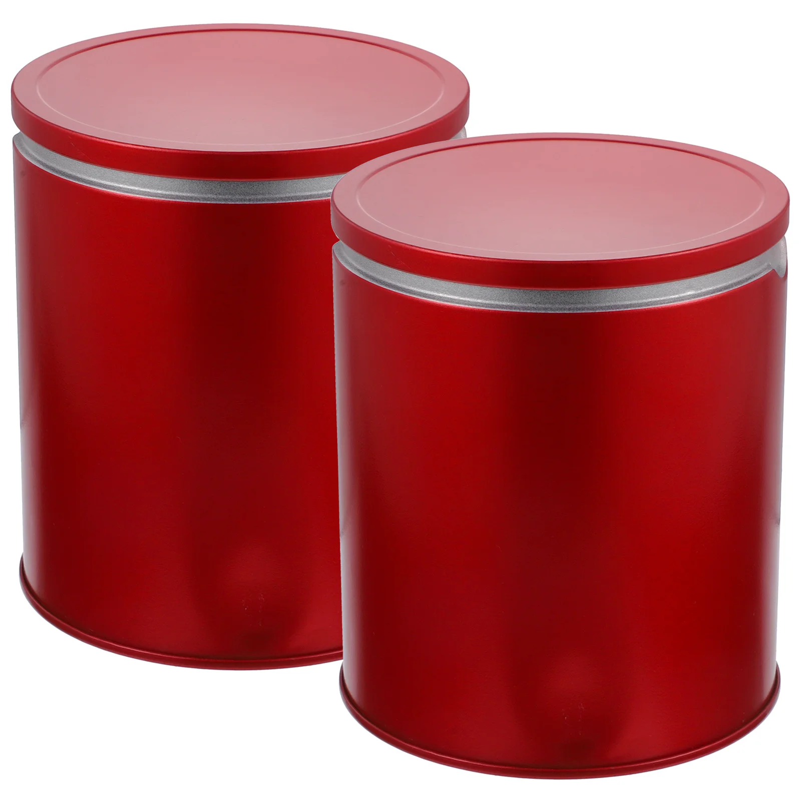 

Container Tinplate Tea Cereal Tins Loose Leaves Sealed Jar Can Candy Jars with Lids