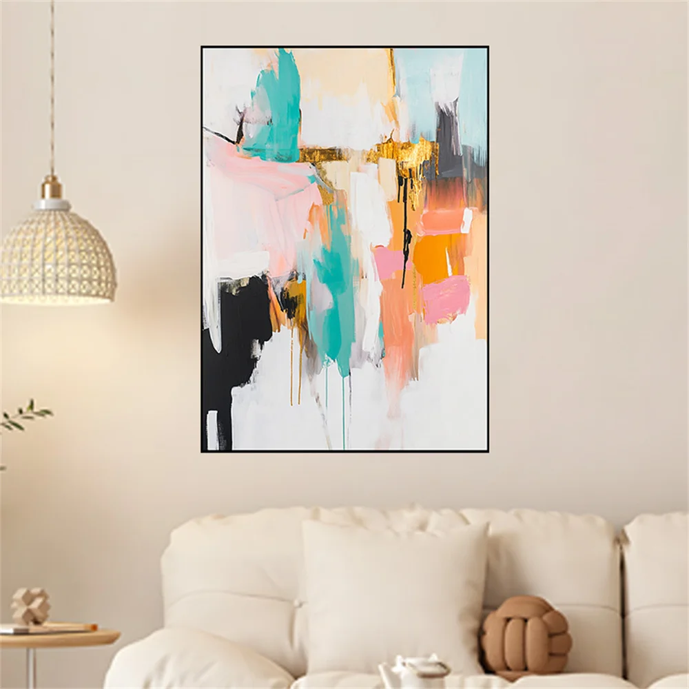 

Young Girl Dance Canvas Poster 100% Handmade Oil Painting Large Size Wall Art Picture For Home Living Room Decor Mural Artwork