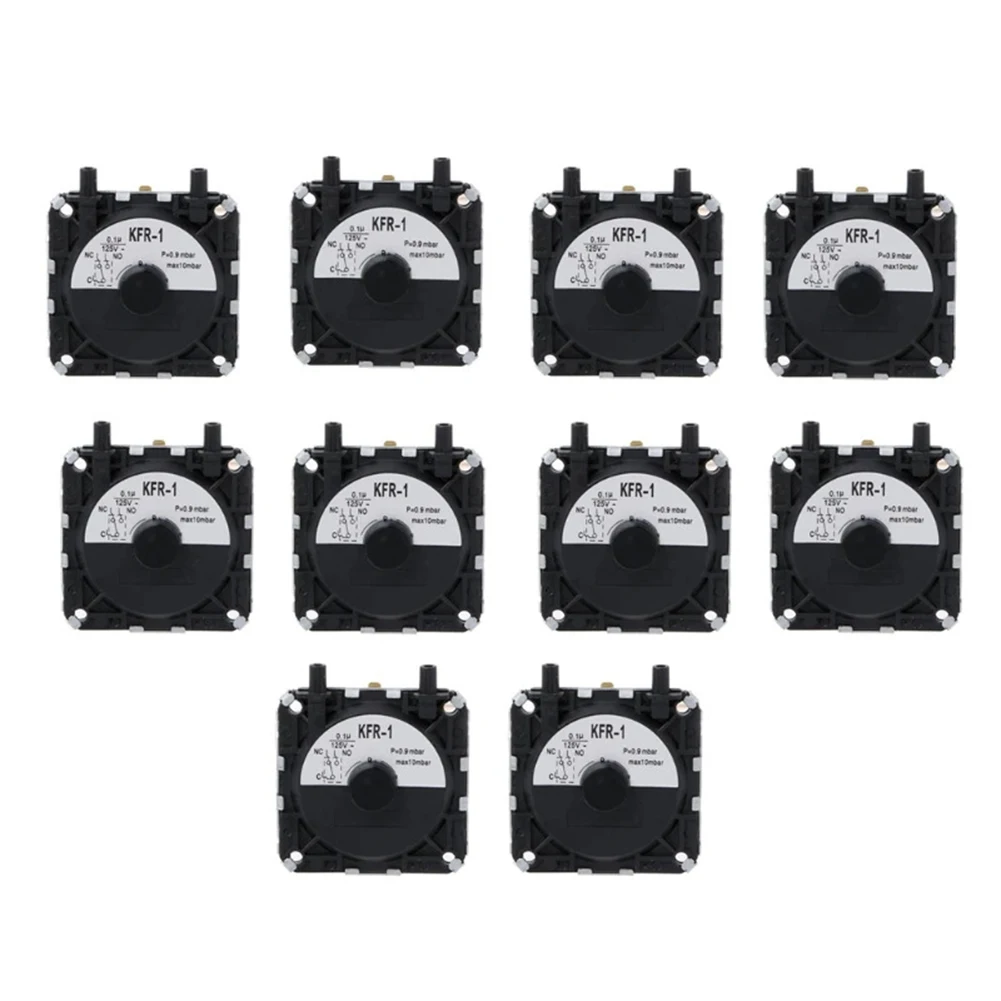 Air Pressure Switch Gas Boiler Pressure Switch Compatible With Gas Boilers Cost-effective 10-pack Long-lasting Construction