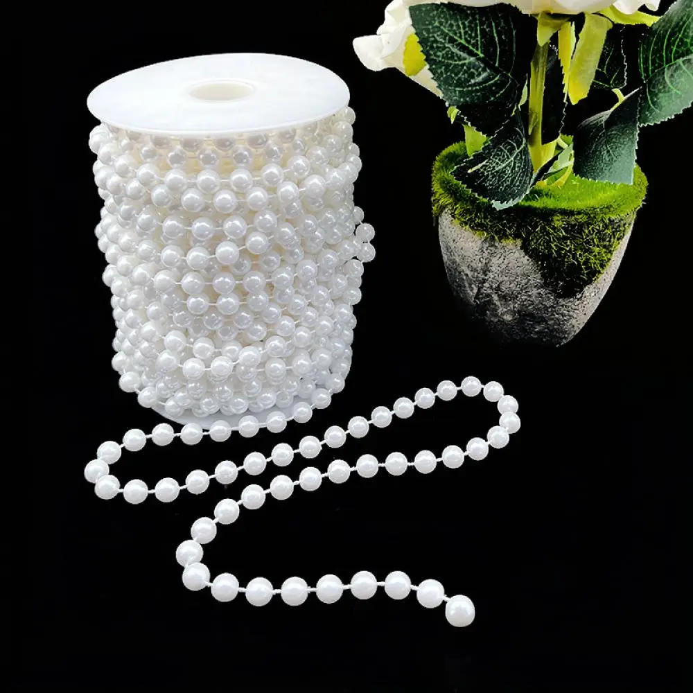 Decorative Pearl Chain For Wedding Event DIY Crafting Supplies Elegant Bead Garland Home Party Decoration