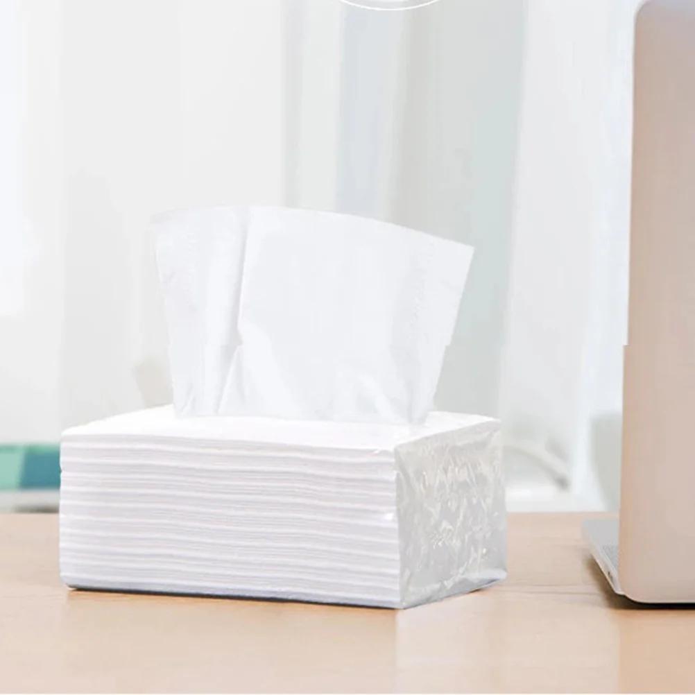 

9pcs 9 Packs 80 Sheets Natural Wood Pulp Facial Tissue Paper Napkins For Home Restaurant Hotel White Pulp Paper Hotel