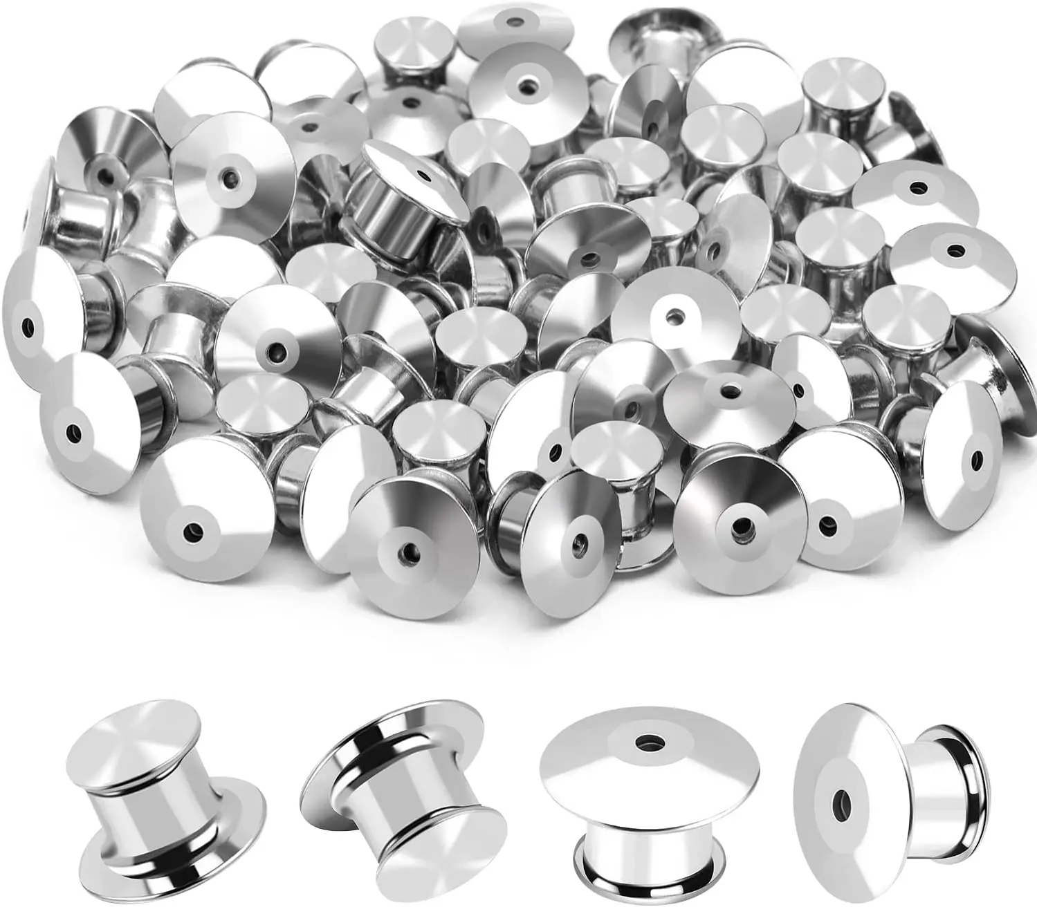 O que realmente funciona para fazer broches caseiros? Minha experiência com os fechos de pinos de 7x10mm