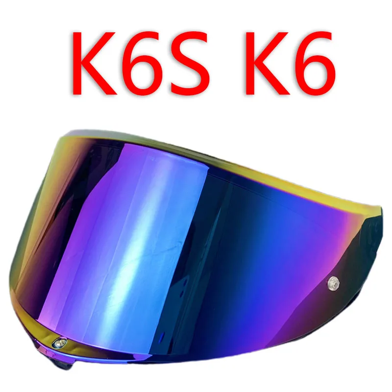 K6S viseiras capacete Helm Gesichtsschutz Visier Windschutzscheibe für AGV K6 Hochfeste, hochfeste Sonnenschutz-Linsenschutzbrille