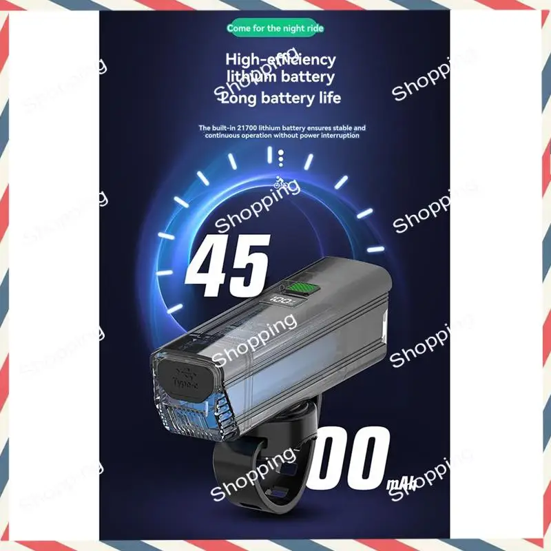 M20K Cycling Lights Night Riding Lights With High And Low  Switch 800 Lumens USB-C Charging For Cyclists And Commuters