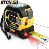 40m 60m 3 in 1 High Precision Laser Rangefinder Tape Measure Cross Hatch Ruler Infrared Electronic Measuring Tool
