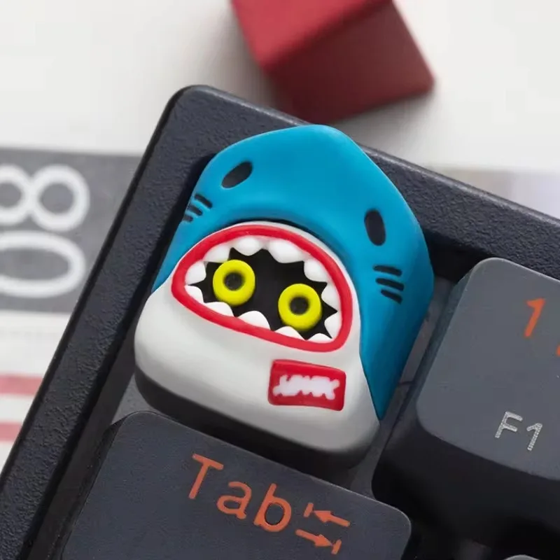 Bangboo Key Cap 3D Resin Custom Keyboard Caps Handmade Artisan Keycaps for Mechanical Keyboard Accessories Zenless Zone Zero