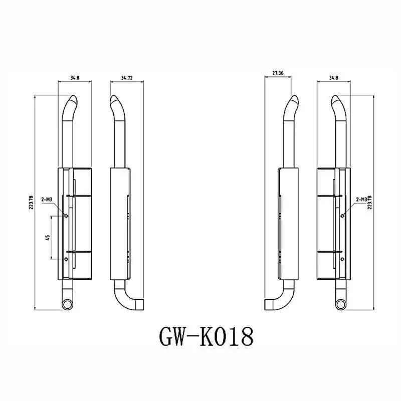 LESU-tubo de escape de chimenea de Metal para coche teledirigido TAMIYA King Hauler Grand Hauler, Tractor, camión, modelo DIY, 1/14