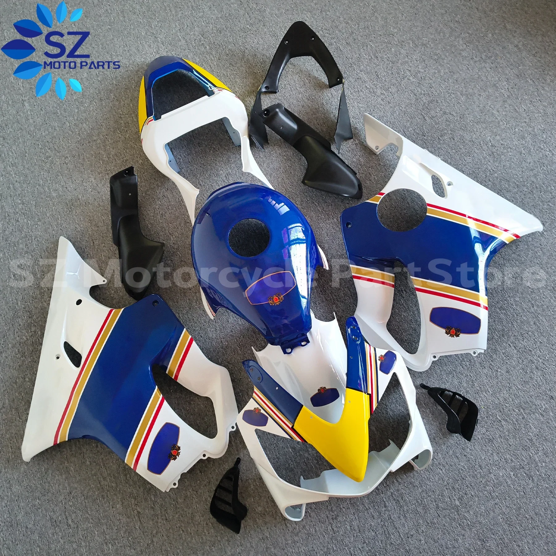 Motorcycle Fairing Set Body Kit Plastic for CBR 600 CBR600 CBR600F F4I 2001 2002 2003 Accessories Injection Molded Body