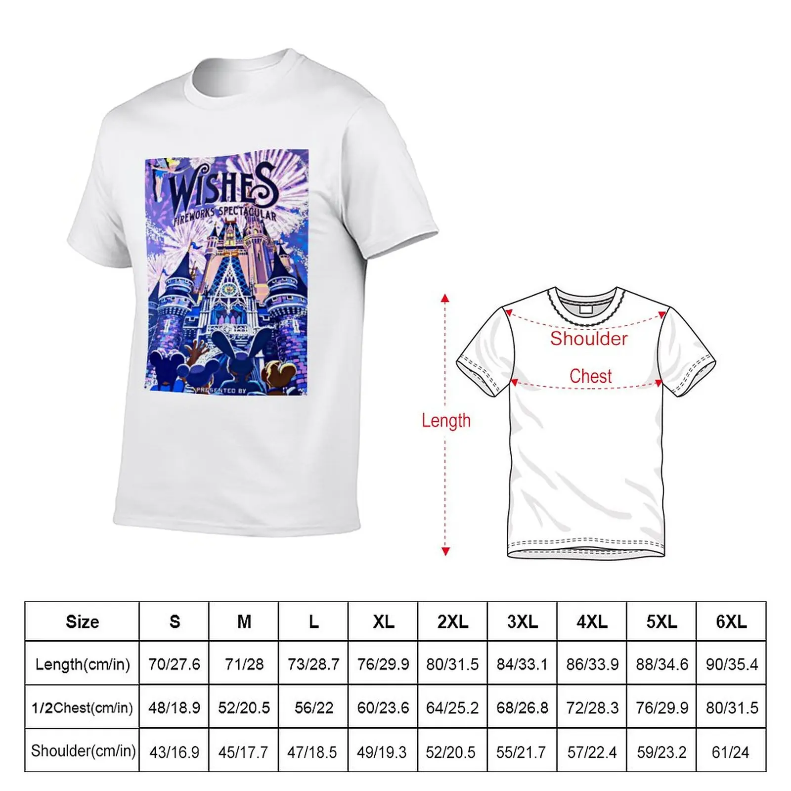 New Wishes! Nighttime Spectacular Poster T-Shirt shirts graphic tees boys t shirts t shirts for men pack