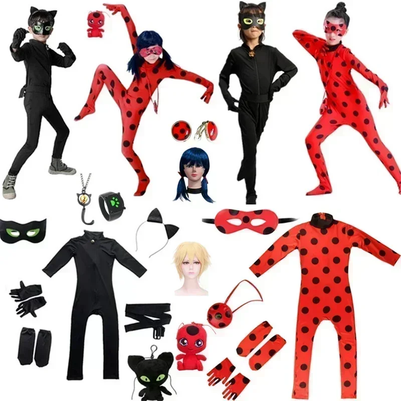 2024 Christmas 'S 'S Carnival Halloween Birthday Party Children'S Clothing Ladybi MN3