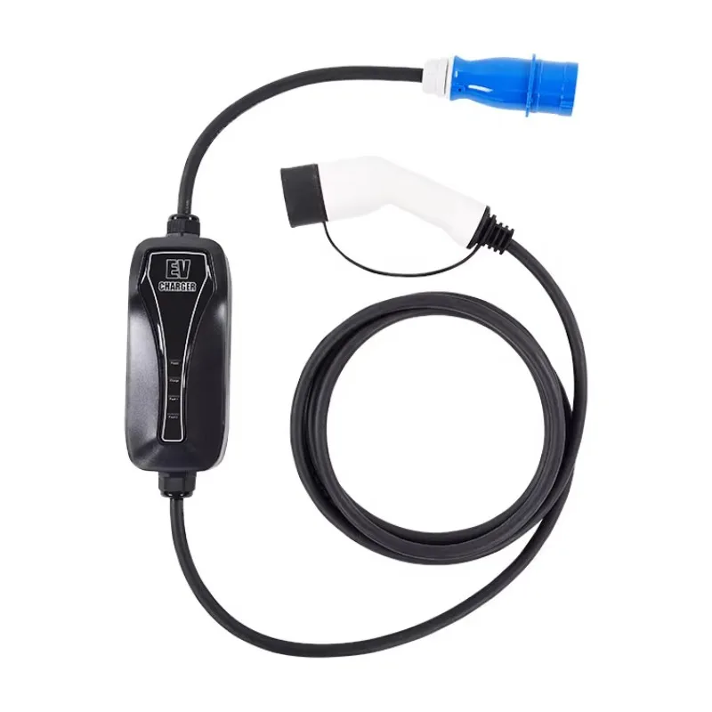 Customization Smart Outdoor Portable Electric Vehicle Charging Cable Ac Ccs Type 2 32 Amp Ev Charger