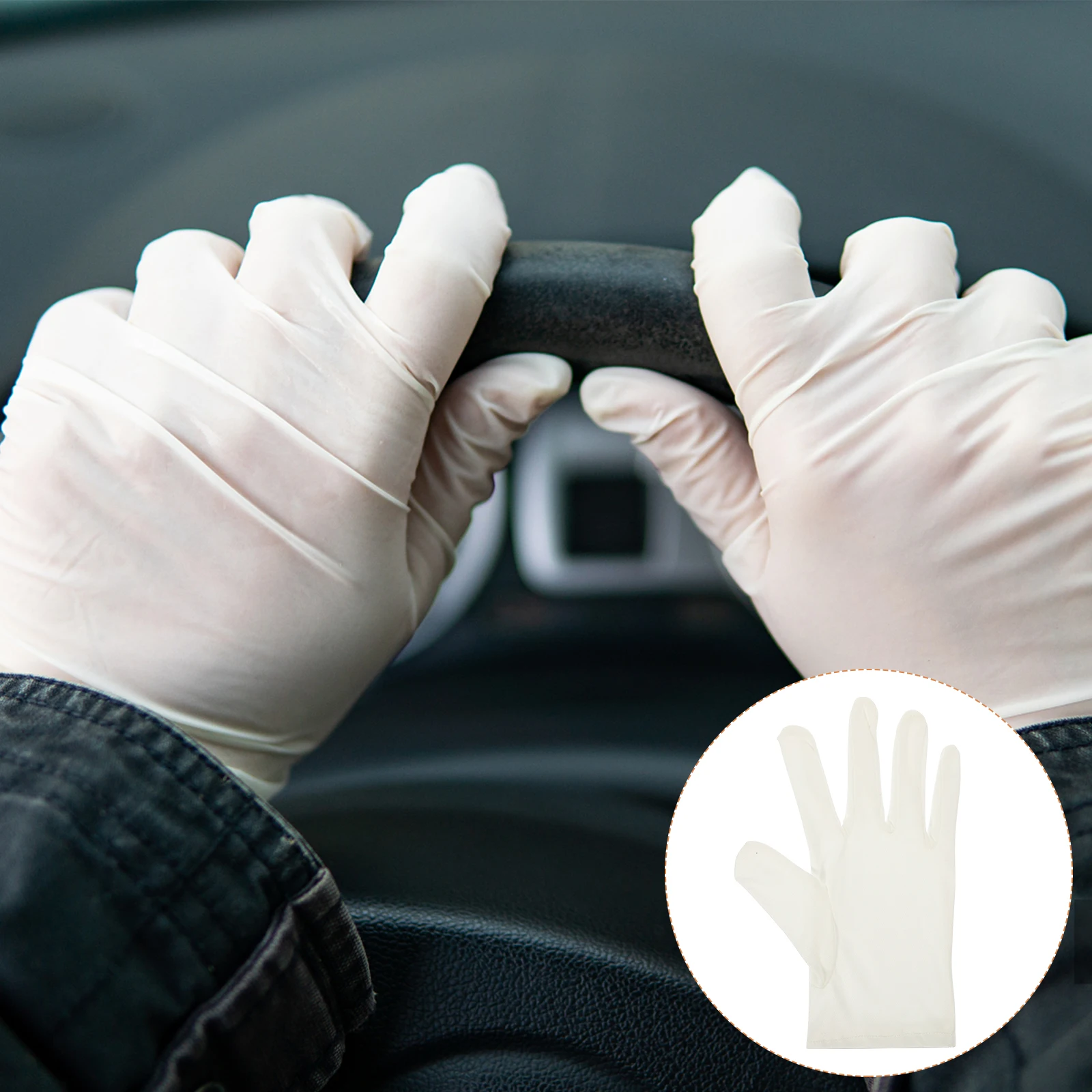 

Premium Microfiber Jewelry Inspection Gloves Multifunctional Lightweight Stretchy Protection for Coins Silver Etiquette Driving