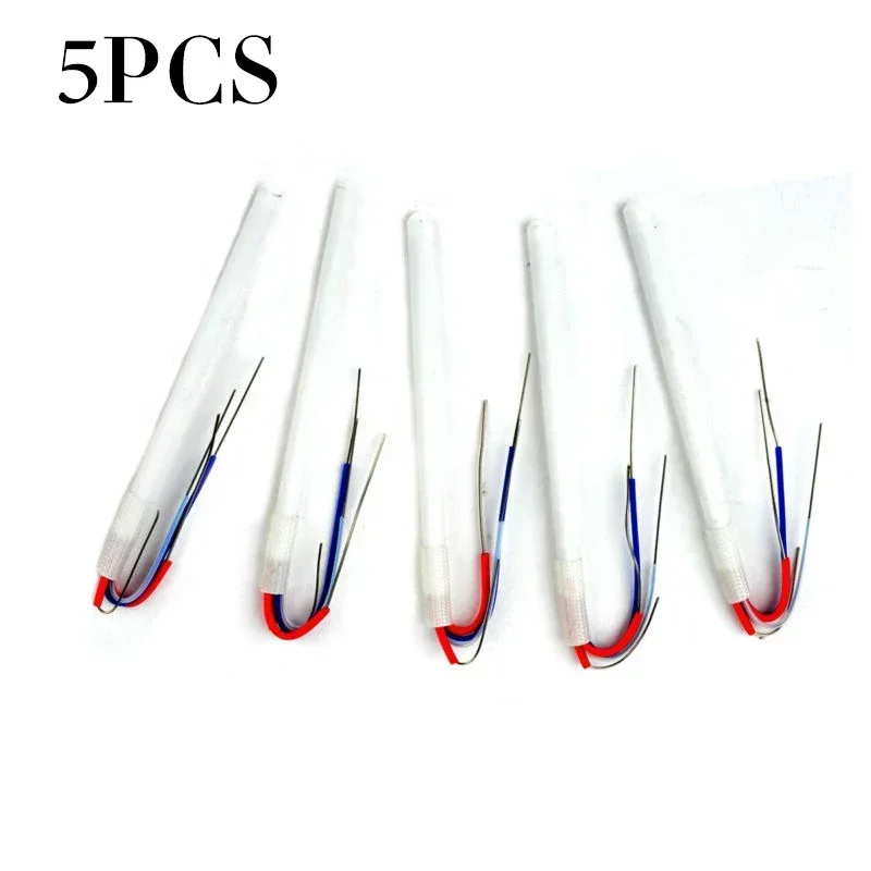 5pcs/set Heating Element Soldering Iron Ceramic Heater Core For 936 852d 909d 8586d Soldering Station Replacement