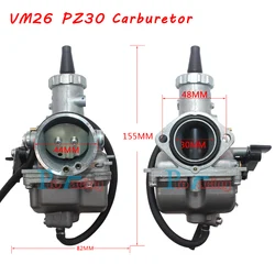 VM26 Carb PZ30 30mm Carburator For Mikuni Chinese CG CB 200cc 250cc Dirt Bike