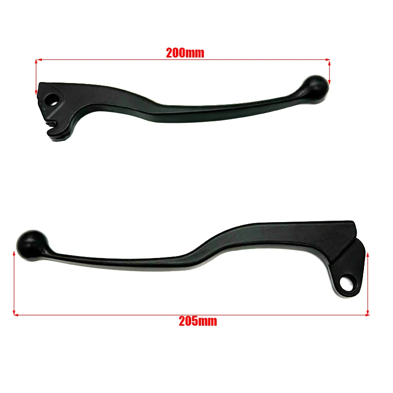 1 pair Motorcycle Brake Handle Clutch Lever For Yamaha YBR125 JYM125 YS125 XTZ125 YBR125Z