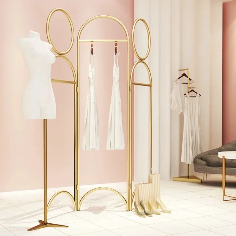 Fashion Clothing Display Rack Hanger Store