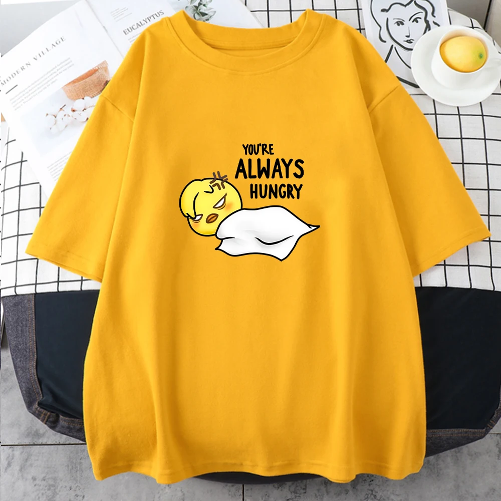 You\'re Always Hungry Bbokari TShirt Felix Fan T Shirt Stray Kids T-Shirt Korean Kpop Clothes Verized Tshirts Woman Funny Tees