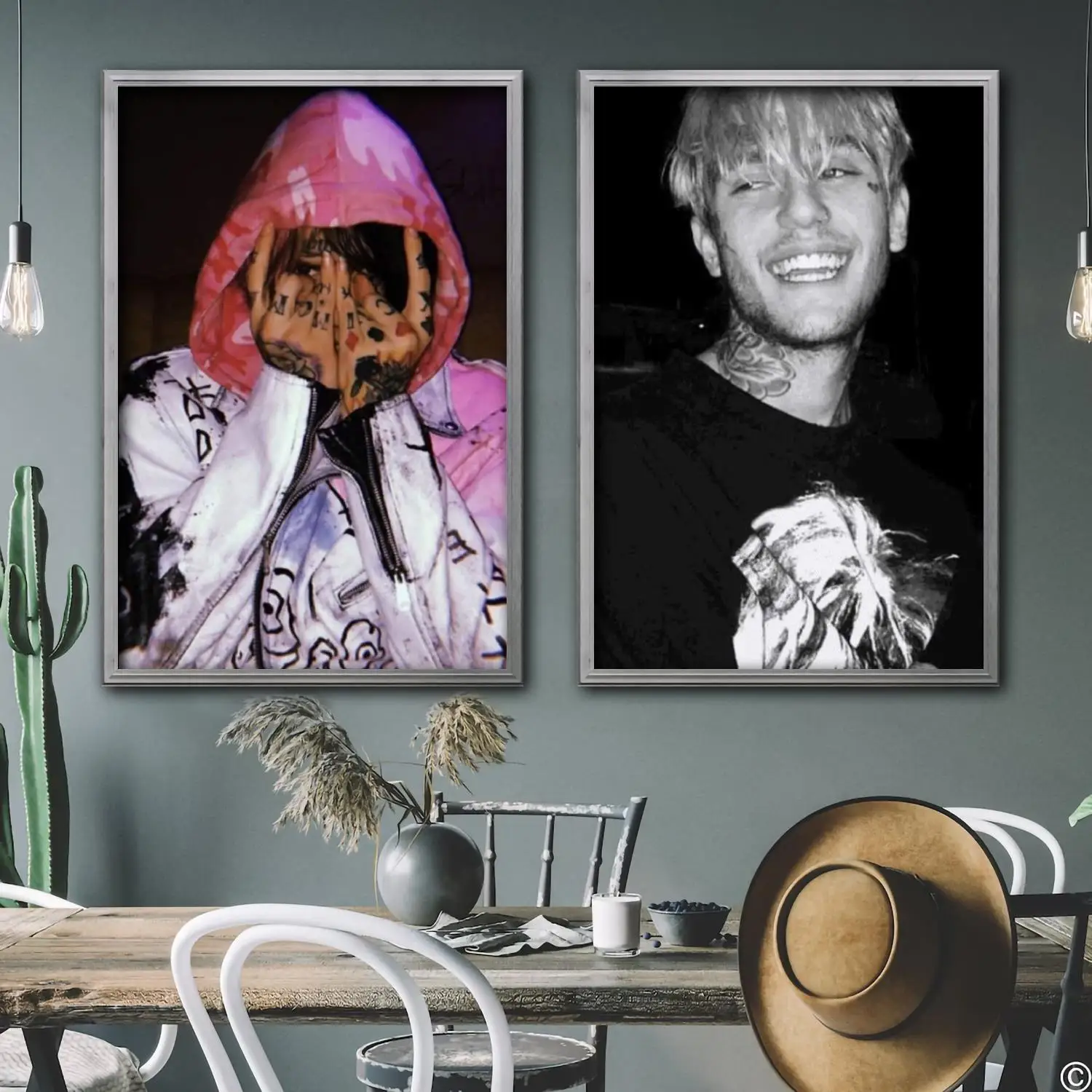 lil peep singer Decorative Canvas Posters Room Bar Cafe Decor Gift Print Art Wall Paintings