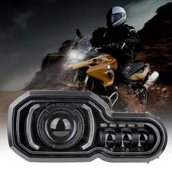 E-mark Approved Motorcycle Headlights for BMW F650GS F700GS F800GS ADV F800R Motorbike Lights Complete LED Headlights Assembly