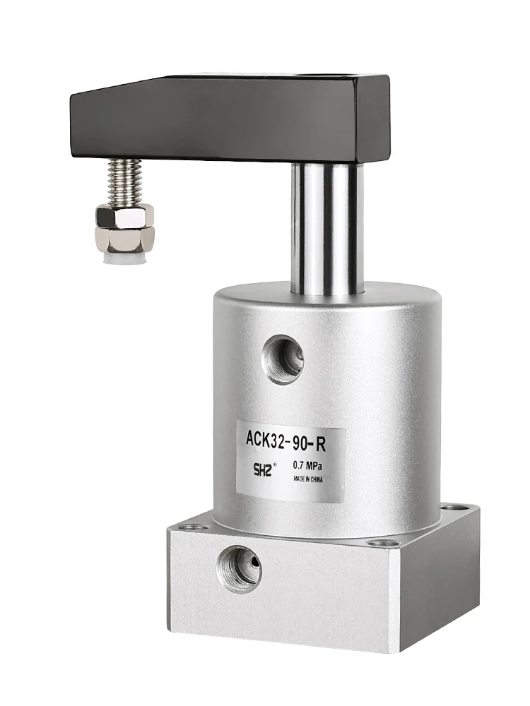 Pneumatic small cylinder 90 degree rotation clamping SRC32 corner down pressure ACK25/40/50/63 X90-R/L