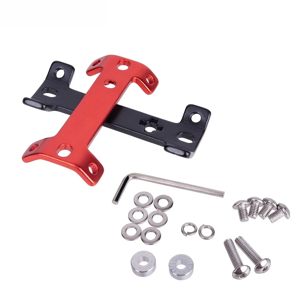 Image of 1 Stück Fahrrad-Flaschenhalter-Adapter aus Aluminiumlegierung, Doppel-Flaschenhalterung für Fahrrad-Zubehör