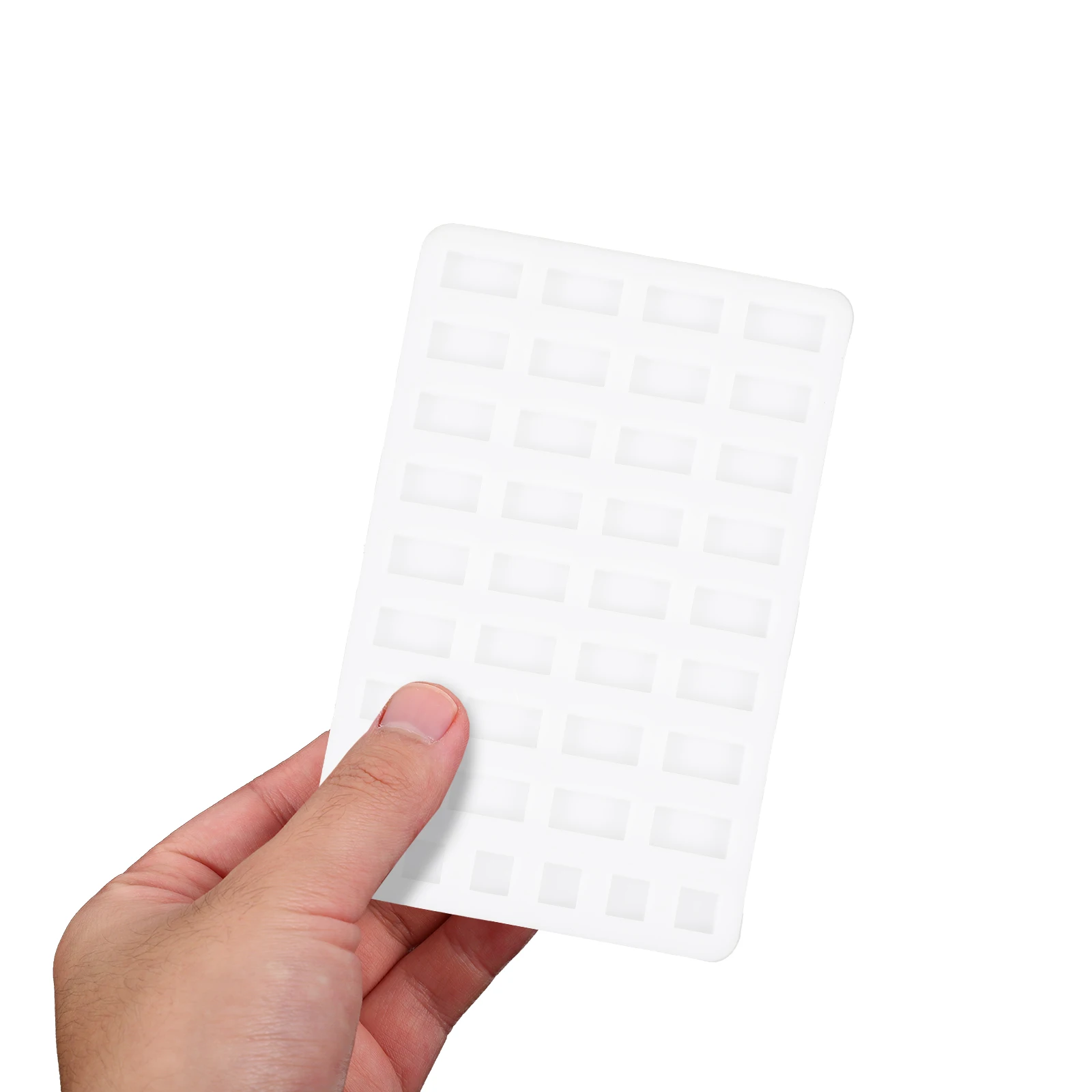 

Miniature Brick Mold Reusable Silicone DIY Tool for Sand Table Scenery Brick Material and Landscape Build Wall Bricks Mold