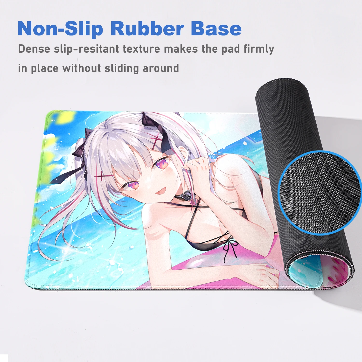900x400 VSPO Mouse Pad VTuber Virtual YouTuber Large Mousepad Vtb Computer Keyboard XXL Pad Anime Pc Desk Accessories Gaming Mat