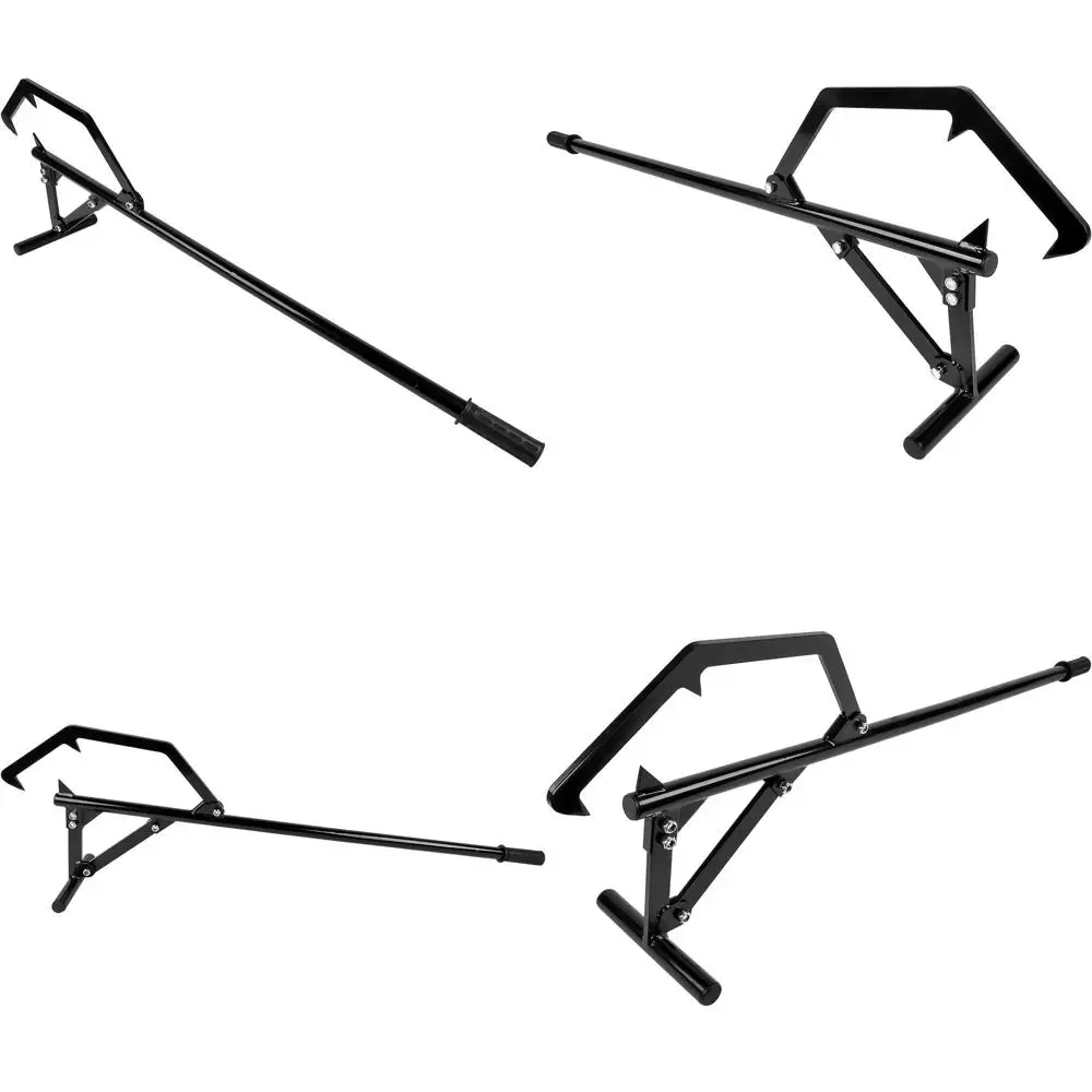

Heavy-Duty Steel Log Lifter with Adjustable Roller, Cant Hook for Efficient Log Rolling and Lifting