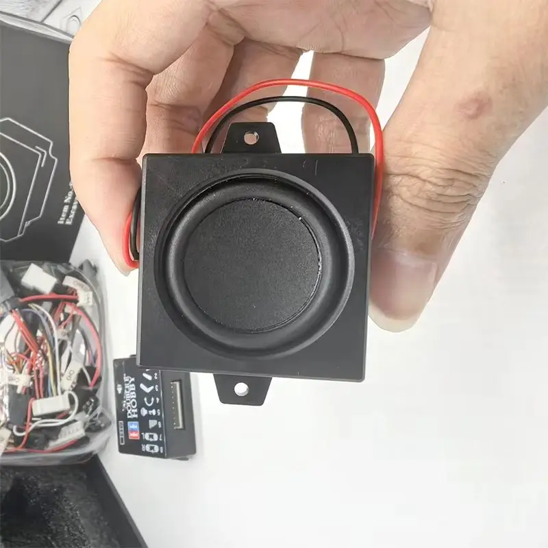 RC 1/14 Double E Audio System Excavator Special Upgrade Sound System Module Excavator Sound Accessories for Truck DIY Parts