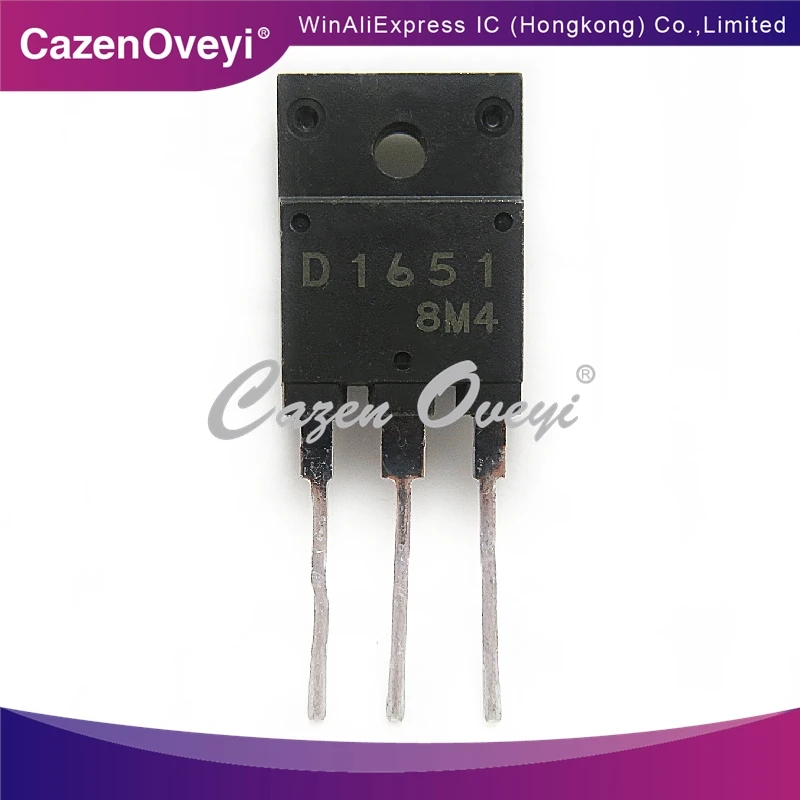 5 piezas 2SD1651 2SD1651 TO-3PF