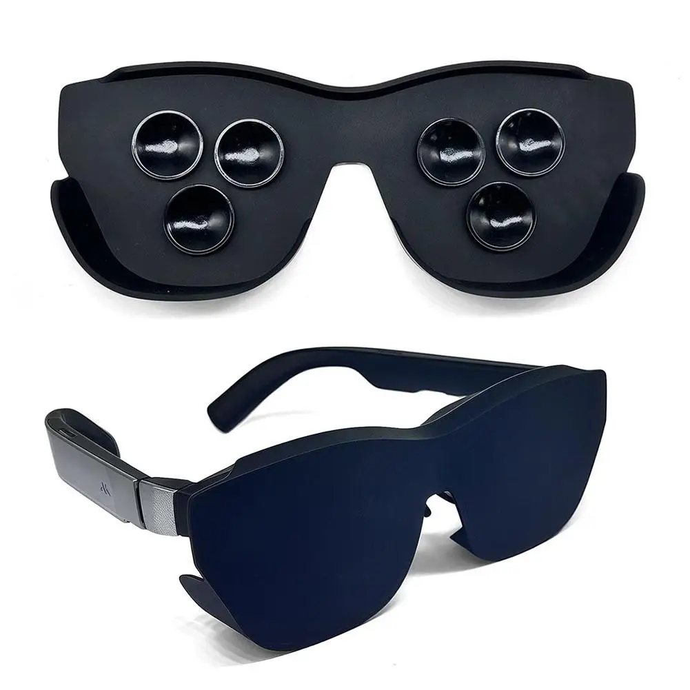 Smart Glasses Silicone Lens dust Cover For For Rayneo Air 3/2/3s Glasses Blocking External Light For Immersive Experience