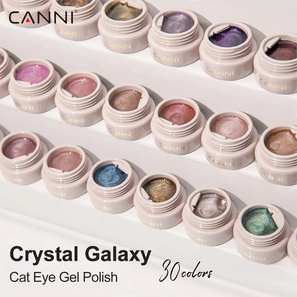 Cani galaxie kristall katzenauge gel venalisa magnet malerei gel semi permanente uv lack hybrid lacke ge glitter uv farbe – Detail 6