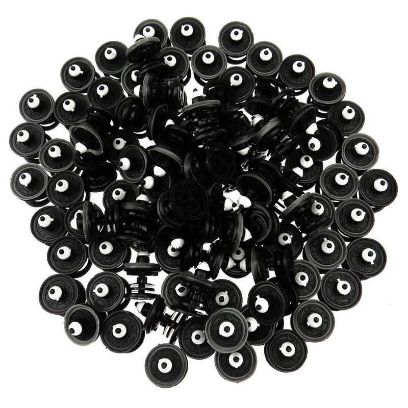 100Pcs Car Door Trim Panel Fastener Retainer Clips for P at B7 Golf 6 Mk6 Seat Leon A4 B8 A5 A6 A8 Q5 Q7 TT 7L6868243