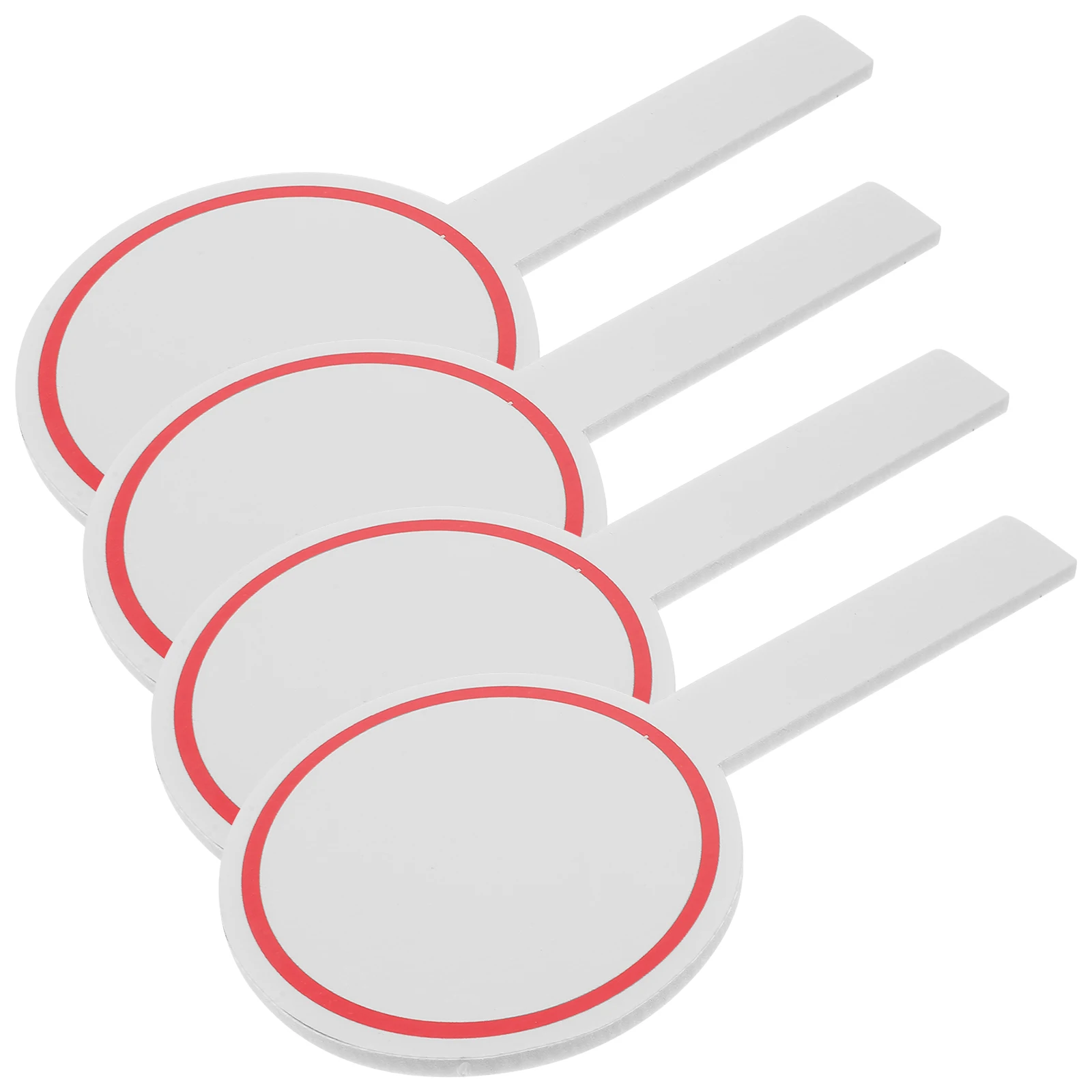 4 шт., портативная ручная доска для подсчета очков для бумаги, студенческие лопатки для сухого стирания, аукционные мини-доски из пенопласта