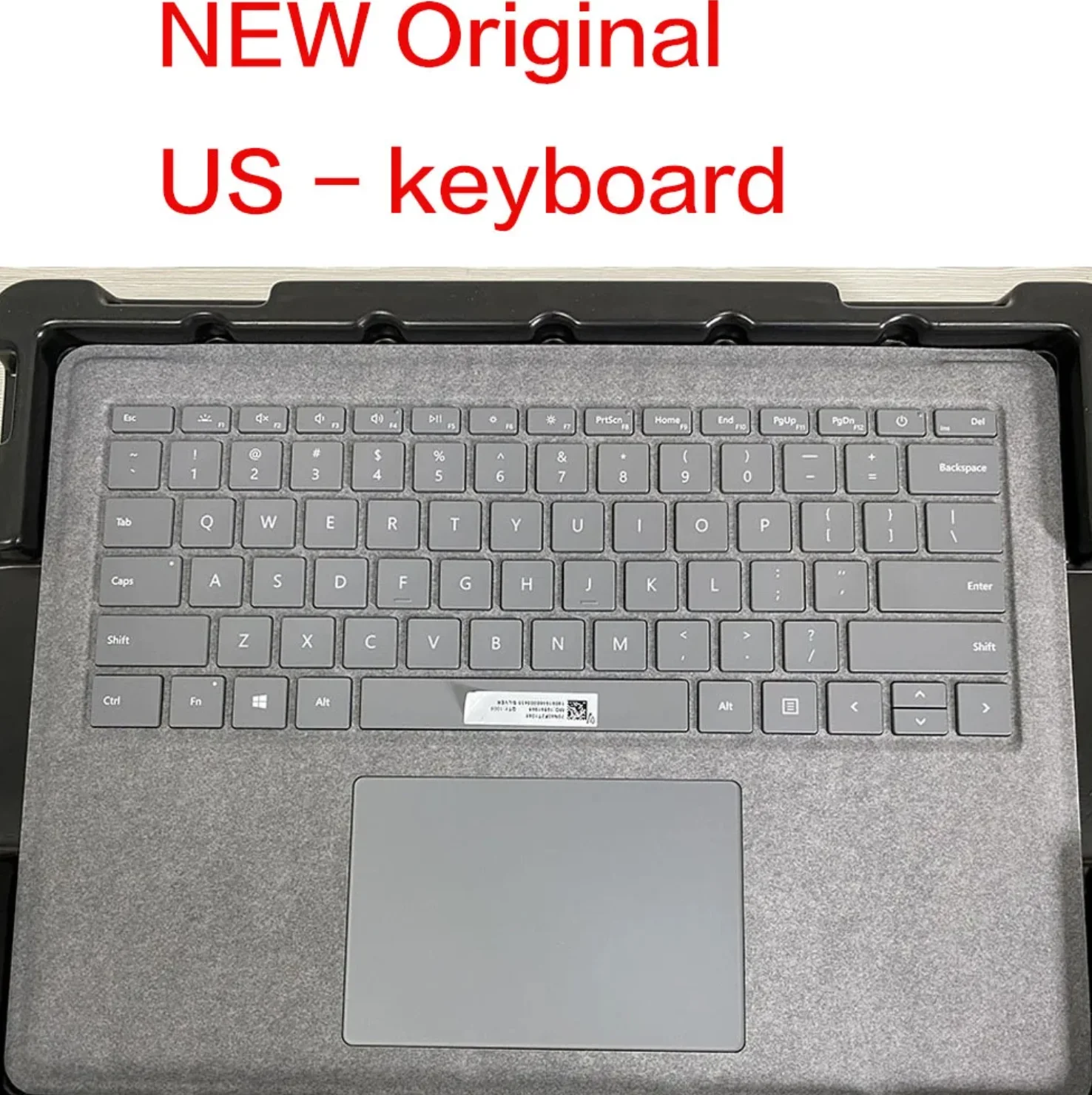 

Сменная клавиатура для ноутбука Microsoft Surface 3/4 13,5 дюймов (1867 1868) клавиатура верхний чехол с подсветкой трекпад в сборе панель c