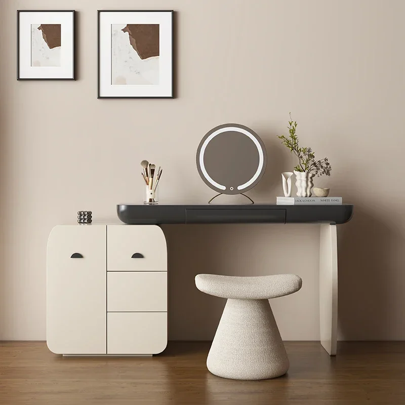 Nordic Storage Dresser Drawers Aesthetic Luxury Wood Girls Makeup Table Sets Bedroom Women Mesa De Maquillaje Dresser Furniture